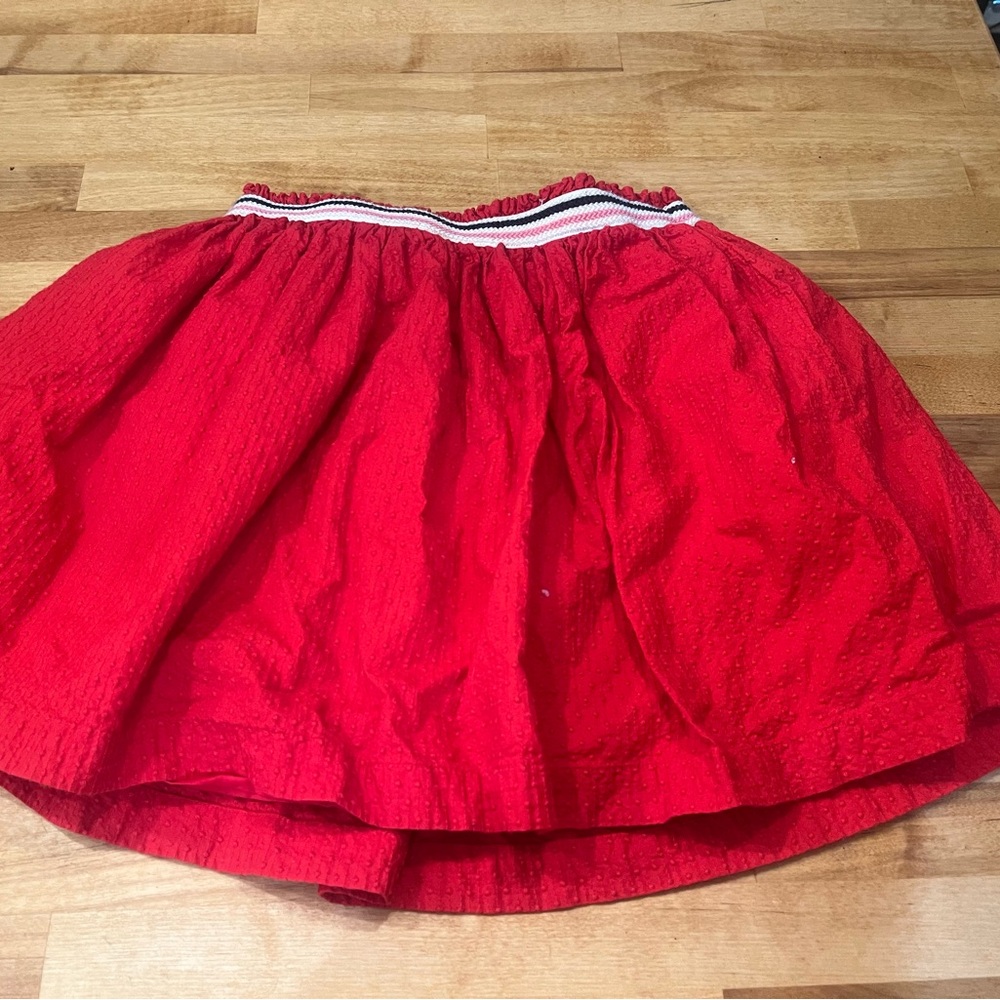 Gymboree red girls Skirt size 7/8